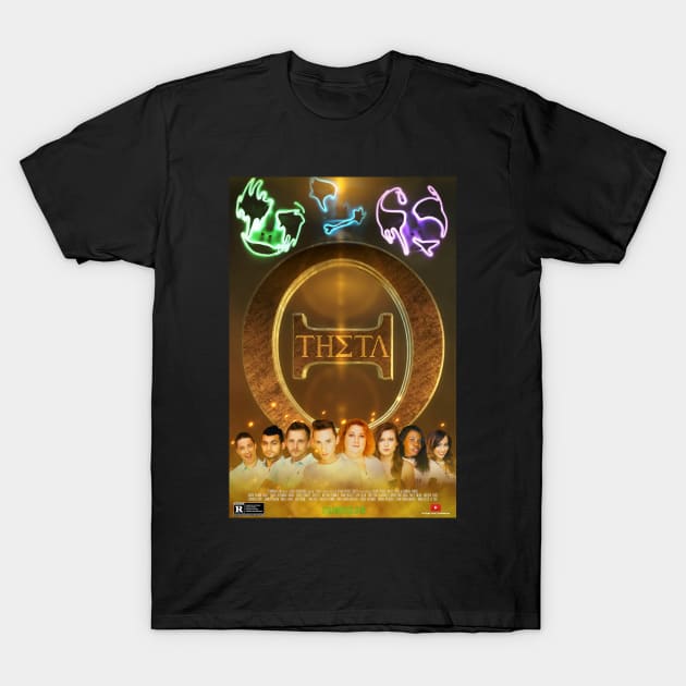 Theta Poster T-Shirt by StabMovies